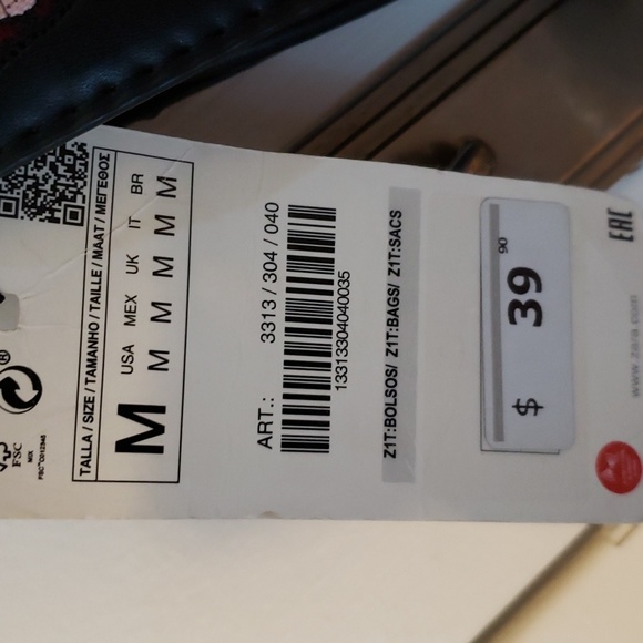 12. Zara NWT butterfly / spider purse - Picture 2 of 8